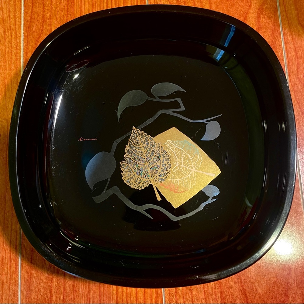 Kansai Yamamoto Designed Lacquered Candy Dish